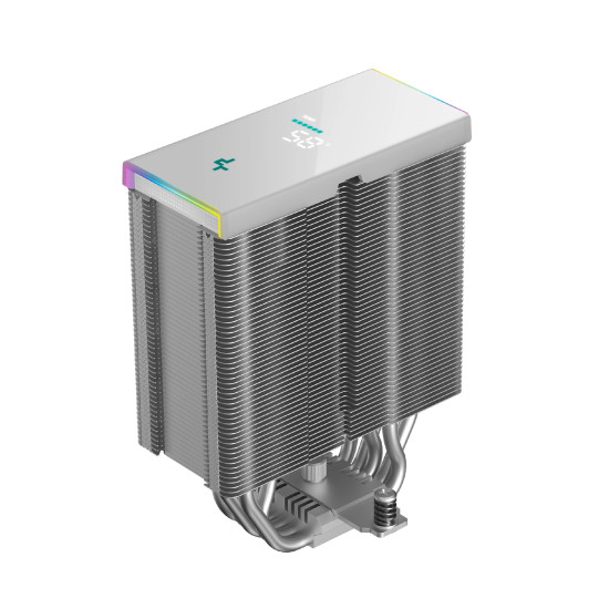 Охладител за процесор DeepCool CPU Cooler - AK500S DIGITAL SE, White