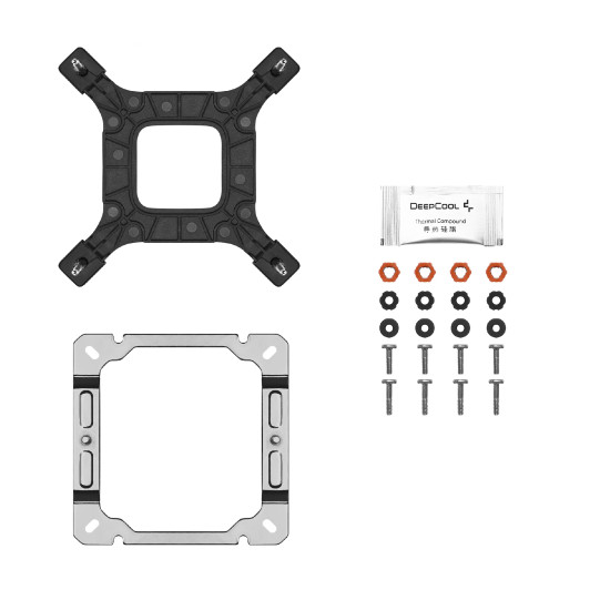Охладител за процесор DeepCool CPU Cooler - AK500S DIGITAL SE, White