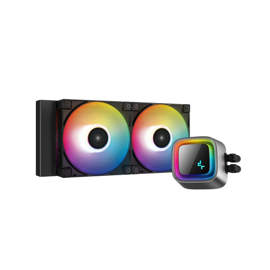 Водно охлаждане DeepCool Water Cooling LS520 - Addressable RGB, Infinity mirror design - LGA1700/AM5 Водно охлаждане DeepCool Water Cooling LS520 - Addressable RGB, Infinity mirror design - LGA1700/AM5