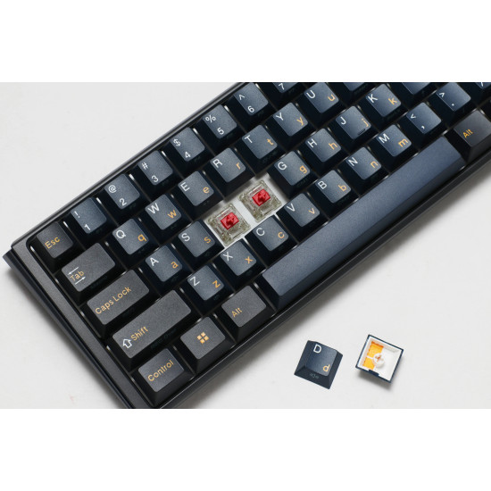 Клавиатура Ducky One 3 Pro Mini Nazca Line 8K, RGB, Cherry MX2A RGB Brown, Black