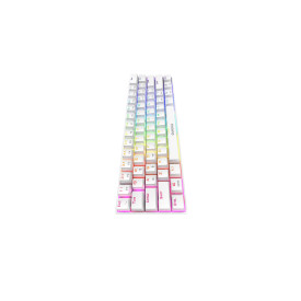 Клавиатура Gamdias Gaming Keyboard Mechanical - HERMES E3 RGB - White, 61 keys, 1000Hz