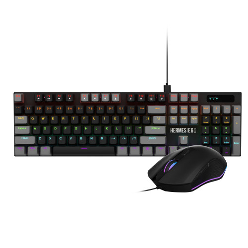 Комплект клавиатура и мишка Gamdias HERMES E6 ELITE 2-в-1