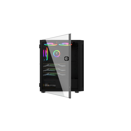 Кутия за компютър Gamdias Case ATX - ARGUS E4 Elite - aRGB, Tempered Glass