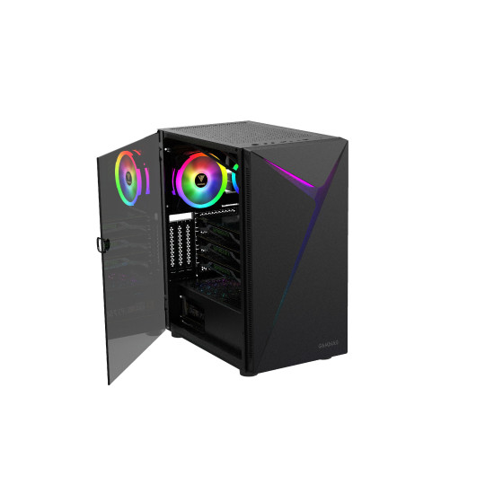 Кутия за компютър Gamdias Case ATX - ARGUS E4 Elite - aRGB, Tempered Glass