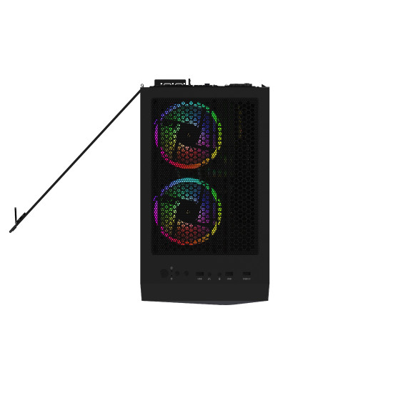 Кутия за компютър Gamdias Case ATX - ARGUS E4 Elite - aRGB, Tempered Glass
