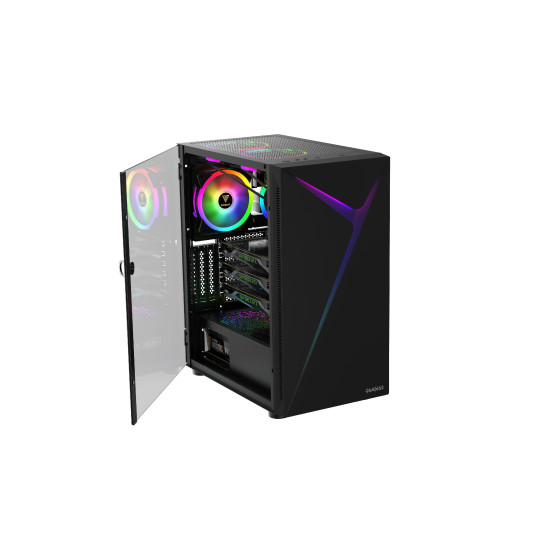 Кутия за компютър Gamdias Case ATX - ARGUS E4 Elite - aRGB, Tempered Glass