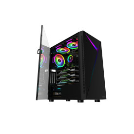 Кутия за компютър Gamdias Case ATX - ARGUS E4 Elite - aRGB, Tempered Glass