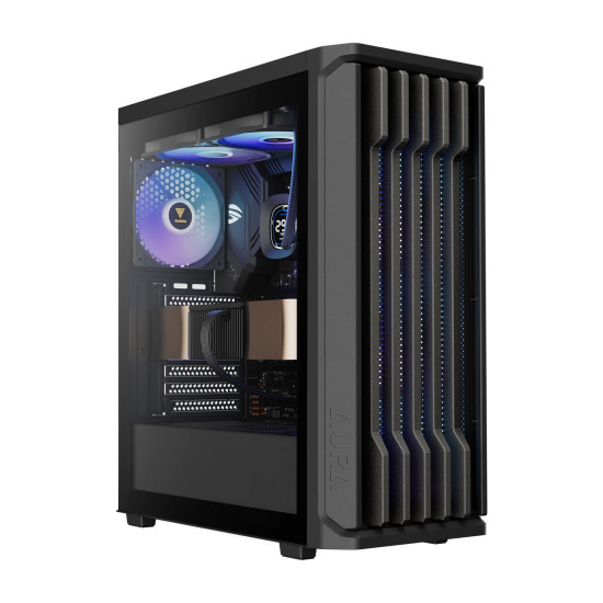 Кутия за компютър Gamdias Case ATX - AURA GC11 ARGB Black - USB-C