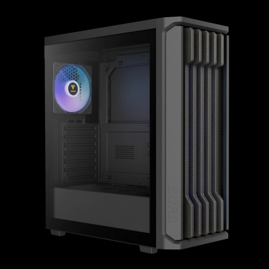 Кутия за компютър Gamdias Case ATX - AURA GC11 ARGB Black - USB-C