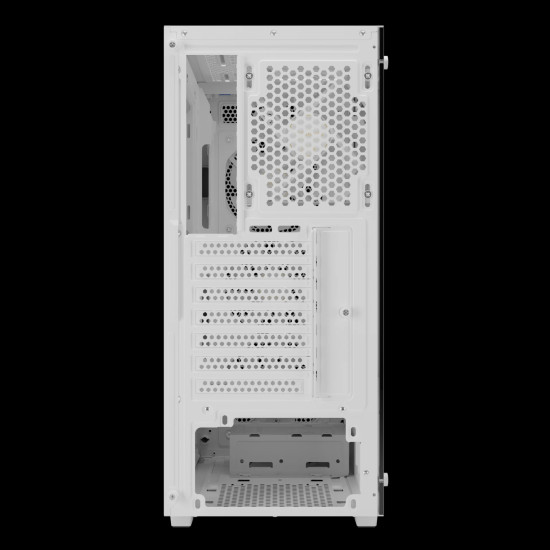 Кутия за компютър Gamdias Case ATX - AURA GC2 Elite White - Mesh, RGB, Tempered Glass
