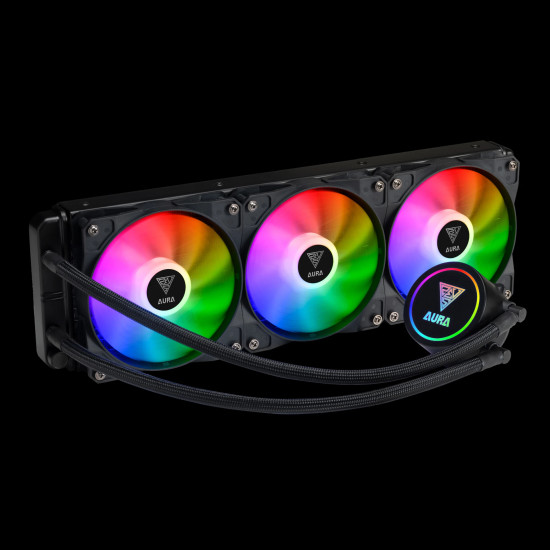 Водно охлаждане Gamdias Water Cooling 360mm - AURA GL360 - RGB