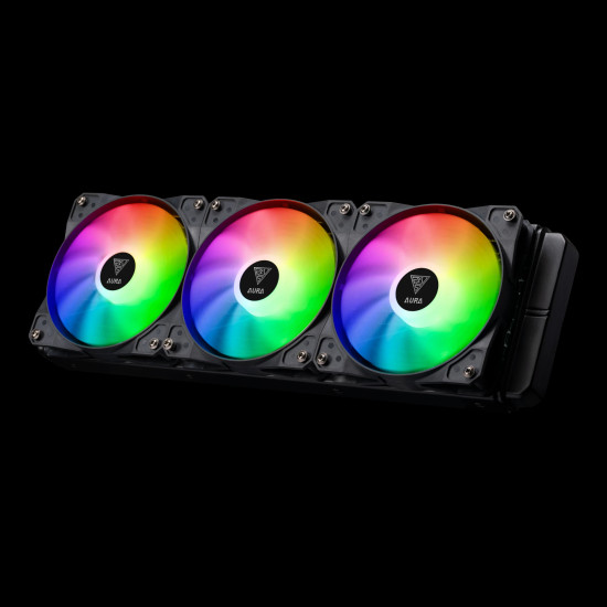 Водно охлаждане Gamdias Water Cooling 360mm - AURA GL360 - RGB