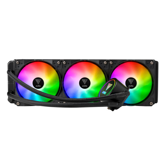 Водно охлаждане Gamdias Water Cooling 360mm - AURA GL360 - RGB