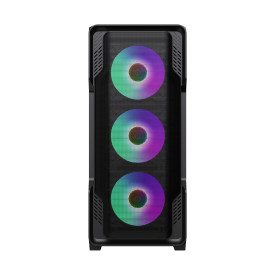Кутия за компютър Gamemax Case EATX - SIEGE Black - Addressable RGB