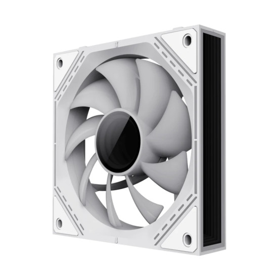 Комплект вентилатори GameMax FN12A-S3I-W, 3x120 mm, ARGB, Daisy-Chain, White