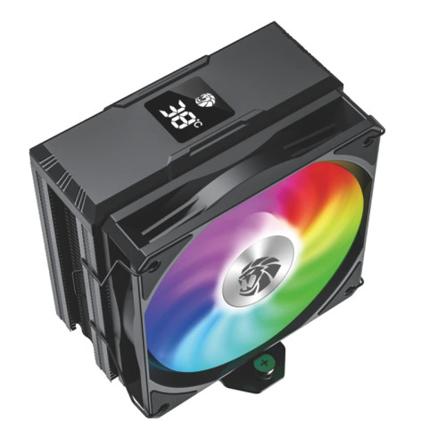 Охладител за процесор GameMax Sigma 520 Digital, 120 mm, ARGB, 220W TDP, Black