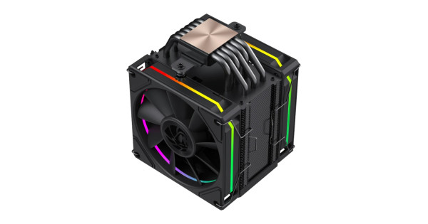 Охладител за процесор Gamemax CPU Cooler Sigma 620 LCD Black ...