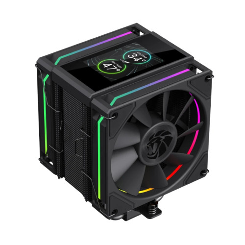 Охладител за процесор Gamemax CPU Cooler Sigma 620 LCD Black - Addressable RGB