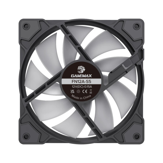 Вентилатор Gamemax Fan 120mm - FN12A-S5 - Addressable RGB