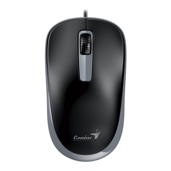 Мишка Genius Silent Mouse DX-125S Black+Grey - SILENT, USB