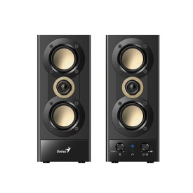 Тонколони Genius Speakers 2.0 - SP-HF800BT - 20W RMS, Bluetooth 5.3, Wood