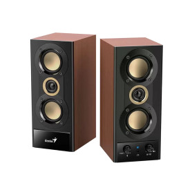 Тонколони Genius Speakers 2.0 - SP-HF800BT - 20W RMS, Bluetooth 5.3, Wood