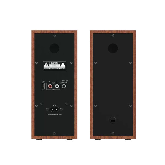 Тонколони Genius Speakers 2.0 - SP-HF800BT - 20W RMS, Bluetooth 5.3, Wood