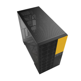 Кутия за компютър Geometric Future Case EATX - Model 5 Vent Black/Yellow