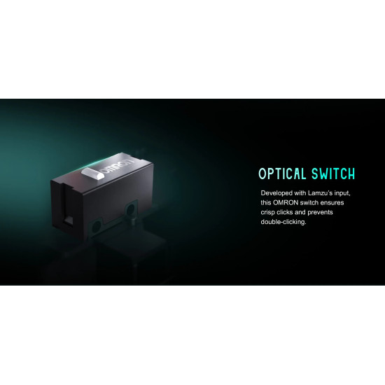 Безжична мишка Lamzu MAYA X 8K - Wireless Gaming Mouse - Aimlabs Edition