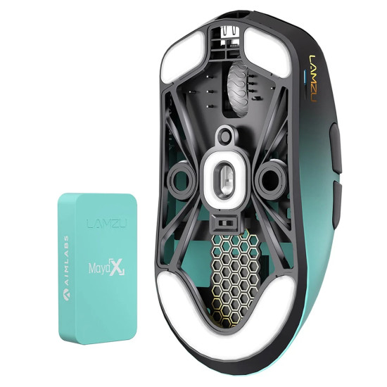 Безжична мишка Lamzu MAYA X 8K - Wireless Gaming Mouse - Aimlabs Edition