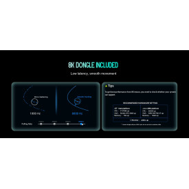 Безжична мишка Lamzu MAYA X 8K - Wireless Gaming Mouse - Aimlabs Edition