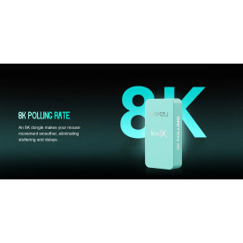 Безжична мишка Lamzu MAYA X 8K - Wireless Gaming Mouse - Aimlabs Edition