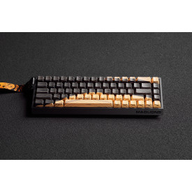 Клавиатура Madlions Professional Gaming Mechanical Keyboard MAD 68 HE Contour Flagship - 8K, Magnetic Amber Pro [Linear]