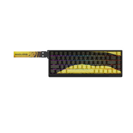 Клавиатура Madlions Professional Gaming Mechanical Keyboard MAD 68 HE Contour Flagship - 8K, Magnetic Amber Pro [Linear]