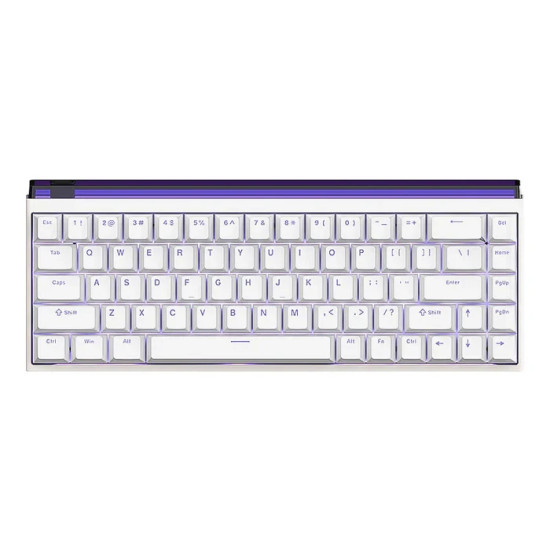 Клавиатура Madlions Professional Gaming Mechanical Keyboard NANO 68 WH - 8K, Magnetic Amber Pro Switches, (English US)