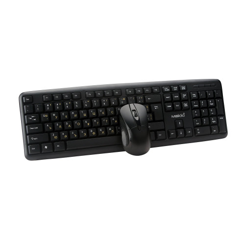 Комплект клавиатура и мишка Makki БДС COMBO Keyboard+Mouse USB BG - MAKKI-KM-003