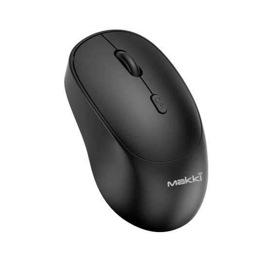 Безжична мишка Makki Wireless Mouse MAKKI-MSX-2401 - USB-C, Silent, 1600dpi, 2.4G, Bluetooth, Rechargeable