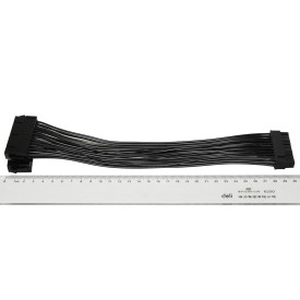 Преходник Makki Cable Extension 24 pin ATX 30cm - MAKKI-ATX24P-EXT-0.3m