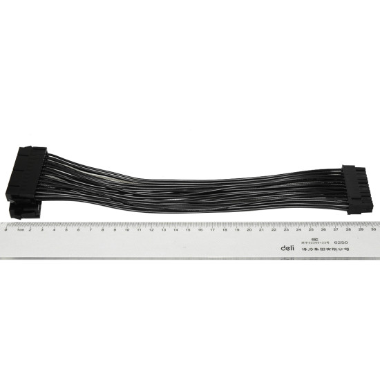 Преходник Makki Cable Extension 24 pin ATX 30cm - MAKKI-ATX24P-EXT-0.3m