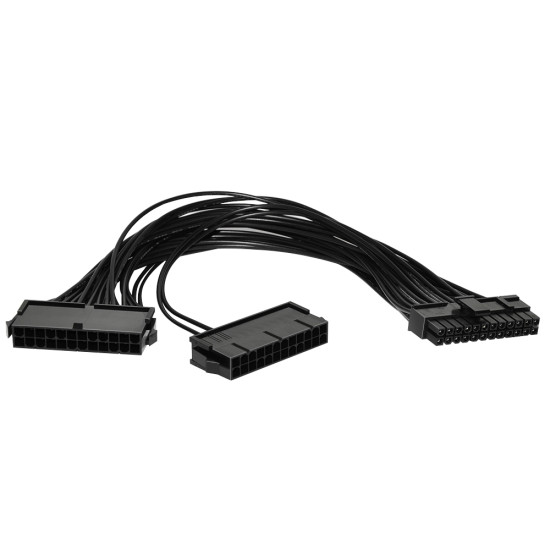 Преходник Makki Cable Extension 24 pin ATX 30cm - MAKKI-ATX24P-EXT-0.3m