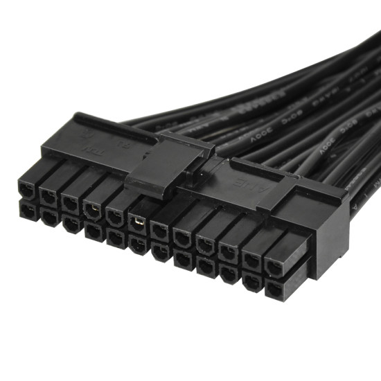 Преходник Makki Cable Extension 24 pin ATX 30cm - MAKKI-ATX24P-EXT-0.3m