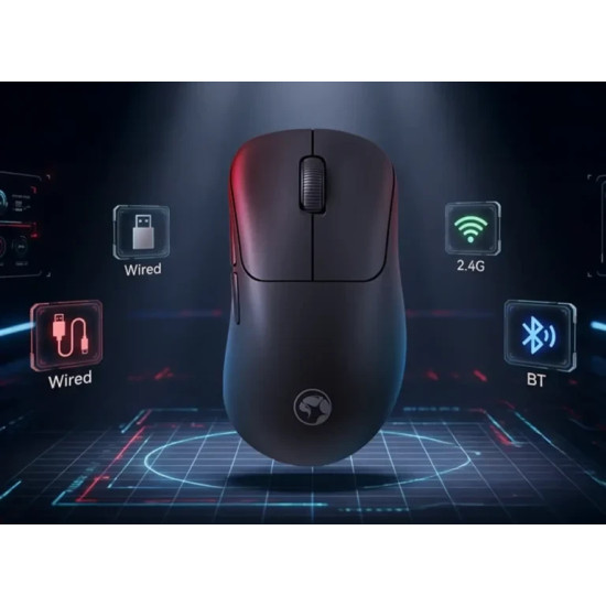 Безжична мишка Marvo Wireless Gaming Mouse Niro B40 M529W - 10000dpi, 2.4G, Bluetooth 5.3