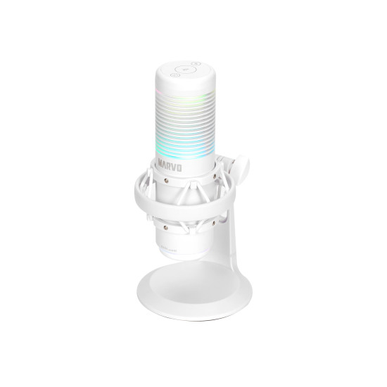 Микрофон Marvo Gaming USB Microphone Blast 60 White - MIC-07 WH - USB, RGB