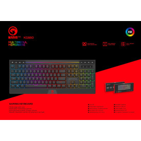 Клавиатура Marvo PRO Gaming Keyboard 112 keys - KG880