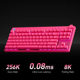 Клавиатура MCHOSE Gaming Mechanical Keyboard Mix 87 Ultra Esports - 8K, Mount Tai Magnetic Switch GT [Tactile] (English US), Black