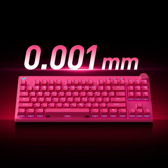 Клавиатура MCHOSE Gaming Mechanical Keyboard Mix 87 Ultra Esports - 8K, Mount Tai Magnetic Switch GT [Tactile] (English US), Black
