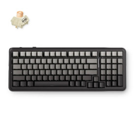 Безжична клавиатура MCHOSE Wireless Gaming Mechanical Keyboard MC-K99 V3 - Icy Creamsicle Switch [Linear] (English US), Glacier Gradient