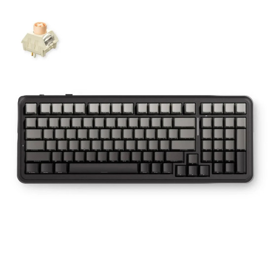 Безжична клавиатура MCHOSE Wireless Gaming Mechanical Keyboard MC-K99 V3 - Icy Creamsicle Switch [Linear] (English US), Glacier Gradient