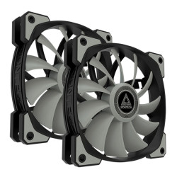 Комплект вентилатори Montech AIR FAN P120, Fan Kit 2x120mm, 1-to-3 splitter, PWM