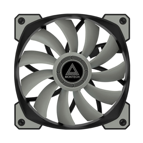 Комплект вентилатори Montech AIR FAN P120, Fan Kit 2x120mm, 1-to-3 splitter, PWM